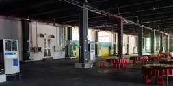 企業(yè)公司飯?zhí)檬程谜w降溫，安裝蒸發(fā)冷省電空調(diào)-立式軸流機組