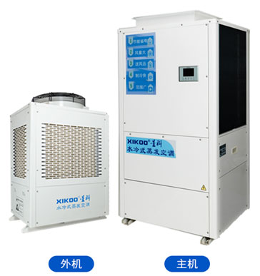 蒸發冷省電空調-立式管道機